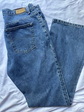 Tommy Hilfiger Light Blue Denim Jeans with Signature Flag Size 12